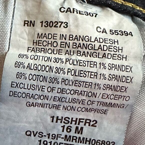 Lee Riders High Rise Skinny Ankle. Button Fly. Women’s size 16M. Like New - Picture 4 of 9